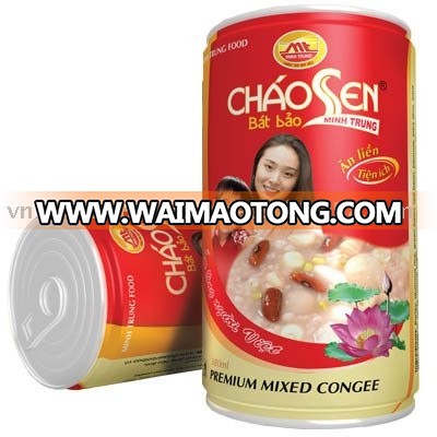 lotus seed porridge instant use natural taste from Vietnam